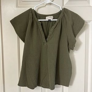 Green shirt from target